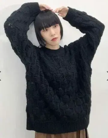 MODE NORM CORE 로빙 포코포코 풀오버 블랙