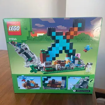 레고(LEGO) 마인크래프트 다이아몬드 검 기지 21244