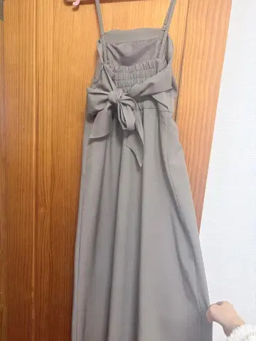 내추럴 뷰티 베이직 리본 원피스