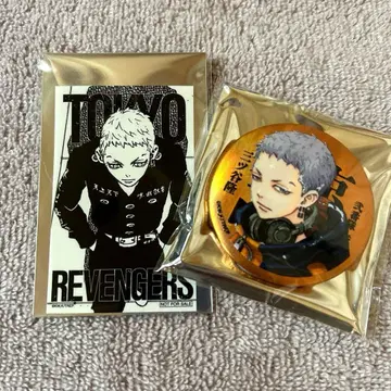 도쿄 리벤저스 마이키마트 매트 메탈릭 캔뱃지 스티커 미츠야
