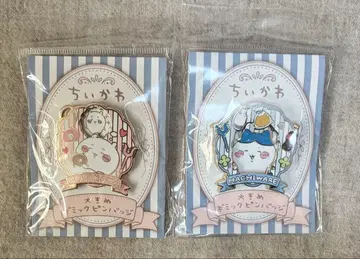 치이카와 (먼작귀) 빅 기믹 핀 배지 치이카와 (먼작귀) 하치와레 세트