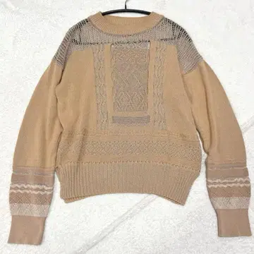 Mame Kurogouchi 시어 레이스 시스루 니트