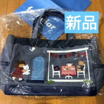 새상품 파밀리아 데님 마더백 대용량 토트백 맘백