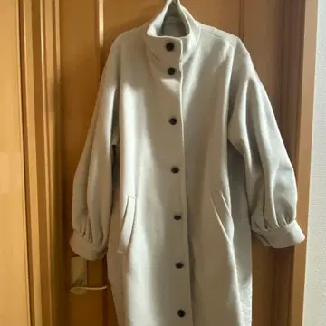 [ HARE ] 울리 테크 절개 코트