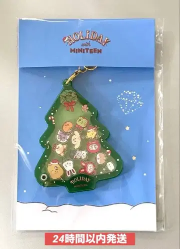 MINITEEN HOLIDAY 아크릴 쉐이커 키링 그린