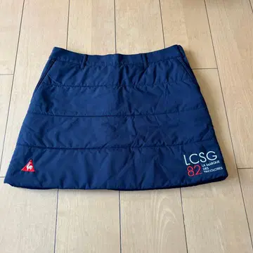 LCSG 르꼬끄 충전솜 퀼팅 네이비 스커트 사이즈 13