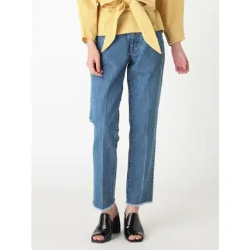 zG427 [ M ] MURUA 데님 팬츠 하이웨스트 컷오프