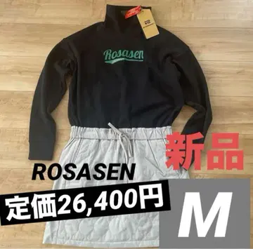 로사센 여성용 골프 속기모 따뜻한 원피스 네이비 M