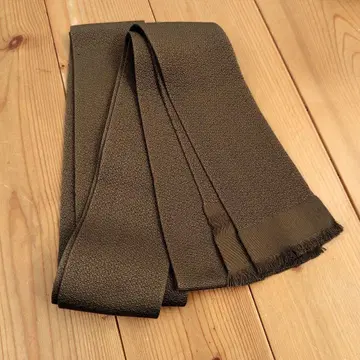 남성용 오비 감색 직조 무늬