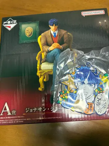 죠죠의 기묘한 모험 제일복권 A상 조나단 피규어 & 러버 참