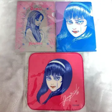 이토 준지/토미에 포에버 핸드 타월 & A5 파일 2장 세트