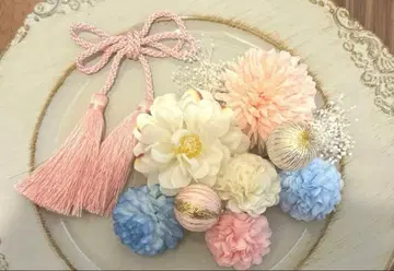 성인식 졸업식 시치고산 사전 촬영 머리 장식