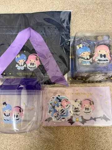 산리오 해피 복권 리틀트윈스타 4개 세트