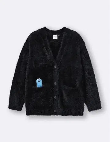 [ 미개봉 새상품 ] GU 오버 사이즈 가디건 M 퍼펫 스