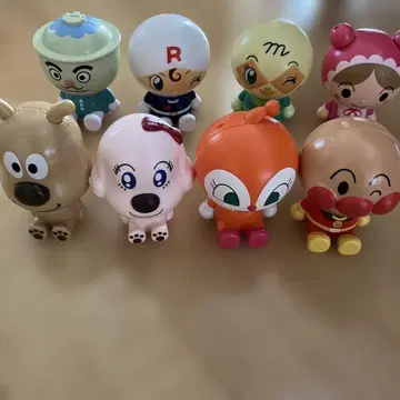 커다란 호빵맨 마스코트 8개 세트 캡슐 토이