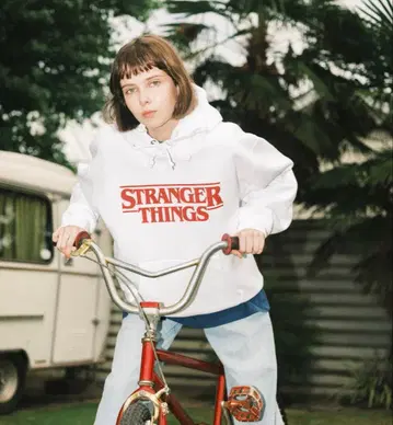 STRANGER THINGS gu 콜라보 후드티