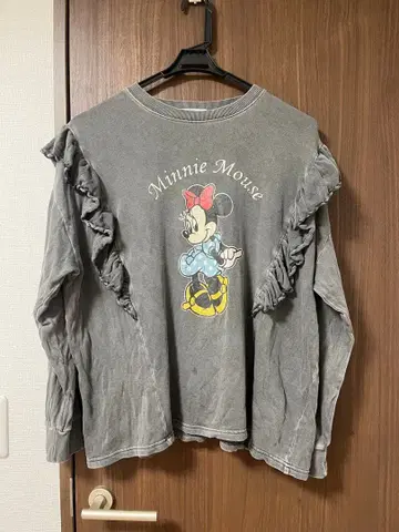 미니 마우스 프릴 트레이닝복 그레이