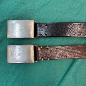 가죽 벨트 블랙과 브라운 2개 세트