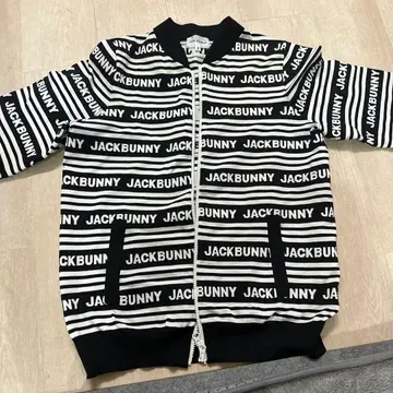 잭 버니!! 스트라이프 집업 스웨터 사이즈 2