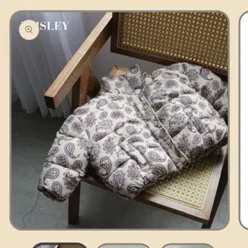 semon 페이즐리 무늬 아우터