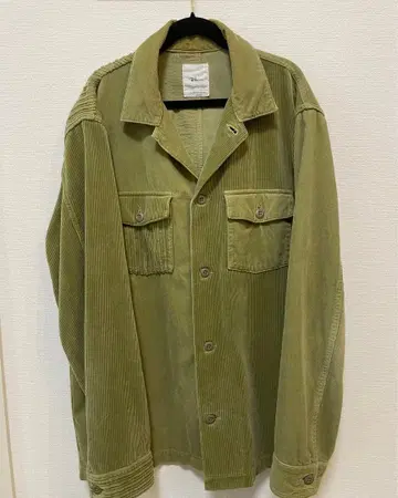 론 헤르만 / 올리브 그린 / 밀리터리 자켓 코듀로이