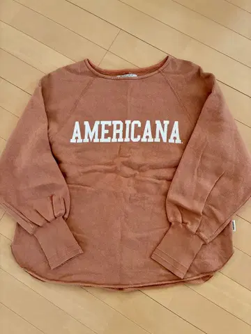 AMERICANA 로고 트레이닝복 핑크