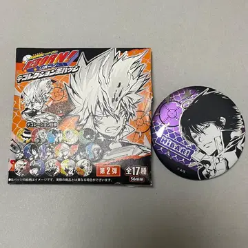 리본 캔뱃지 히바리 쿄야 REBORN 중국 한정판