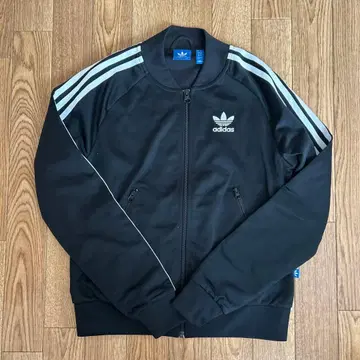 adidas 블랙 저지 D 사이즈 3선 라인