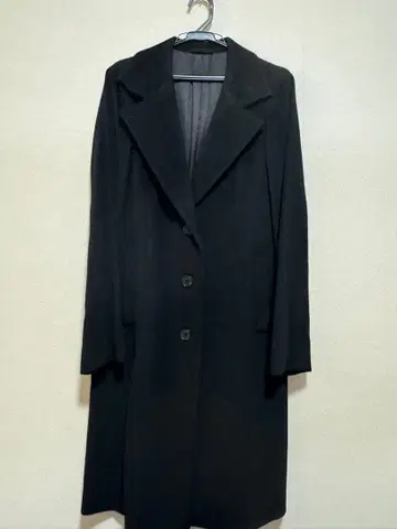 K.T. 블랙 롱 코트