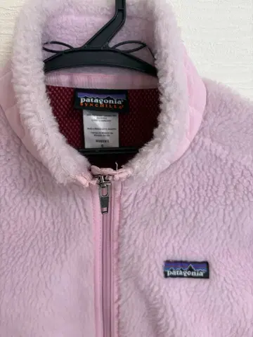patagonia 신틸라 플리스 자켓 라이트 핑크 슬림 구제 의류 S