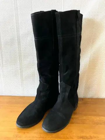 BOEMOS 보에모스 스웨이드 롱 부츠