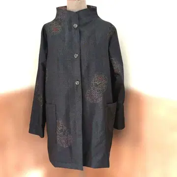 기모노 리메이크 코트 116 오시마 명주 80cm