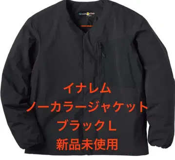 이나렘 노카라 자켓 블랙 L workman 미사용 새상품