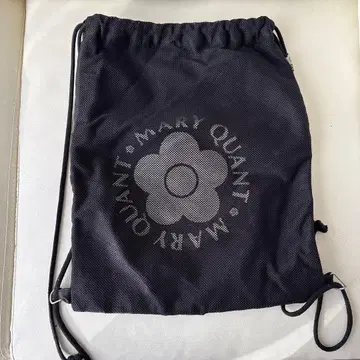 MARY QUANT 메쉬 드로우 스트링 백
