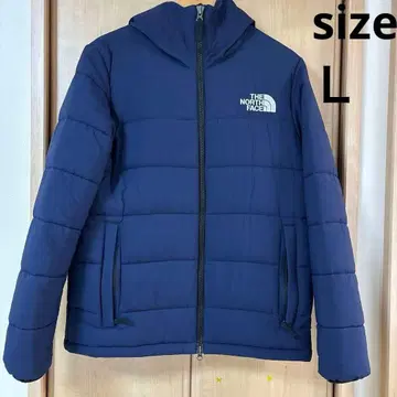 THE NORTH FACE 네이비 다운 자켓 수납 봉투 포함