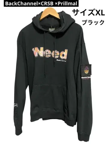BackChannel x CRSB x Prillmal 후드티 XL 블랙