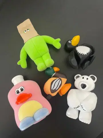 가챠가챠 5체 세트