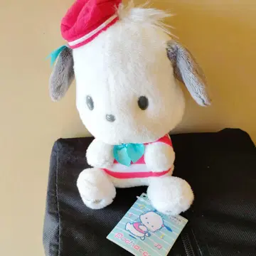 강아지 봉제 인형 모자 포함