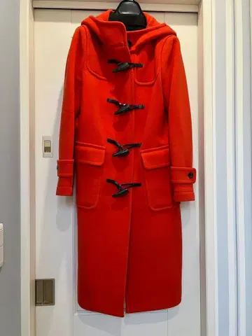 투모로우랜드 맥피 오렌지 더플 코트