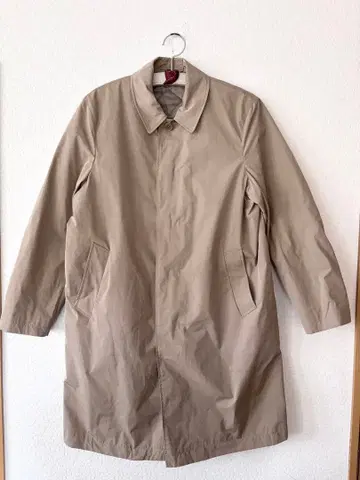 유니클로 2WAY 스텐카라 코트 남성용 M 베이지