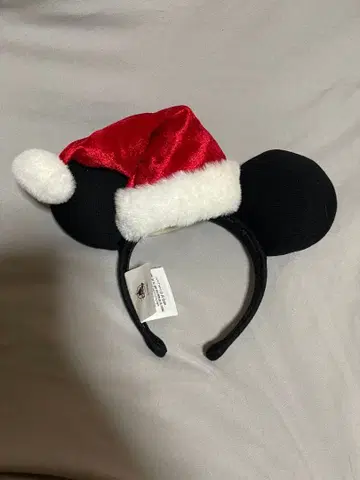미키마우스 산타 모자 머리띠 캘리포니아 디즈니