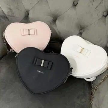 노에미 NOEMIE 하트 체인 숄더백 지뢰계 양산형 백
