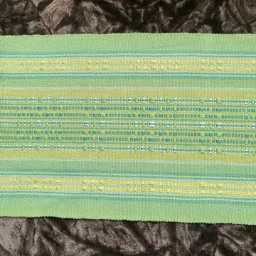 슈리 도톤 직조 반폭 오비