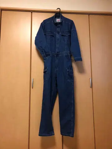 EDWIN 데님 오버롤