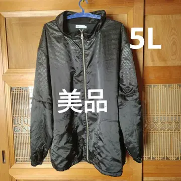 기능성 발군 새상품급 5L 점퍼 블랙 빅사이즈 골프 아우터 소매 탈부착