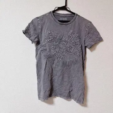GUESS 그레이 T셔츠 12 여성용 남성용 패션 여름 봄