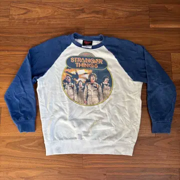 기묘한 이야기 고스트버스터즈 래글런 맨투맨 M 사이즈 구제 의류