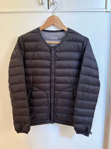 OMNES 다운 자켓 S 노카라 여성용 이너 OMNES