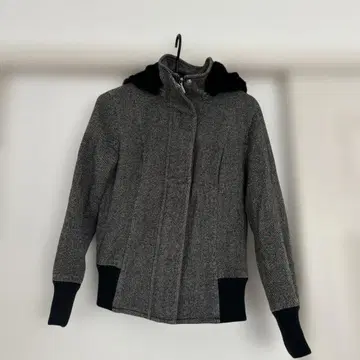 LATIR 트위드 패턴 블루종 플랑드르