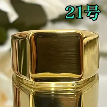 골드 반지 스퀘어 반지 [21호] 지그넷 고품질